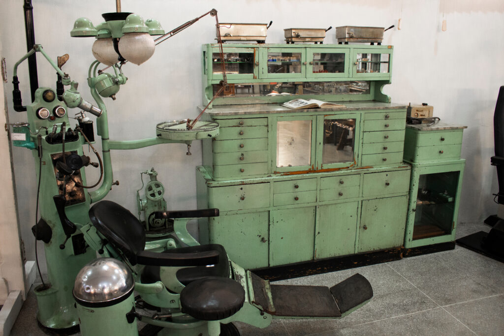Old dental office furniture